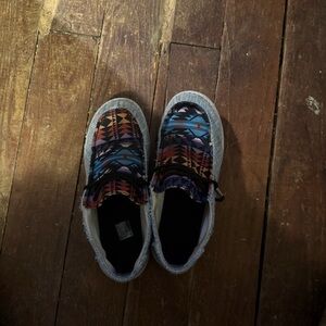 Kids Patterned Slip-On Shoes